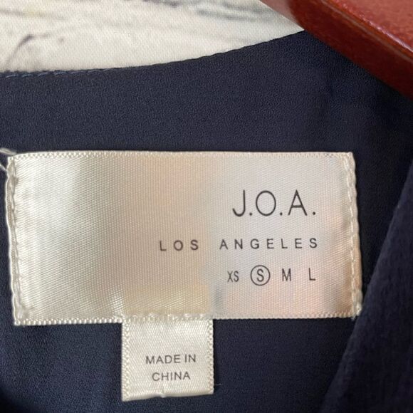 J.O.A Blue MIDI Dress Size Small - Picture 3 of 7